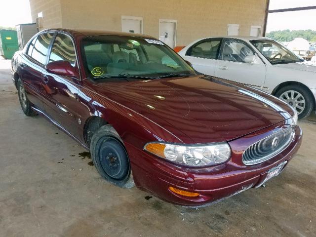 1G4HP54K9Y4163950 - 2000 BUICK LESABRE CU MAROON photo 1