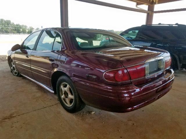 1G4HP54K9Y4163950 - 2000 BUICK LESABRE CU MAROON photo 3