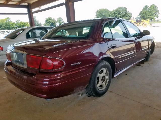 1G4HP54K9Y4163950 - 2000 BUICK LESABRE CU MAROON photo 4