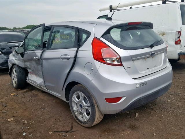 3FADP4EJ3GM142653 - 2016 FORD FIESTA SE SILVER photo 3