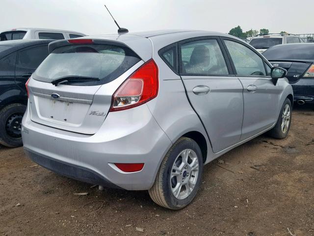 3FADP4EJ3GM142653 - 2016 FORD FIESTA SE SILVER photo 4