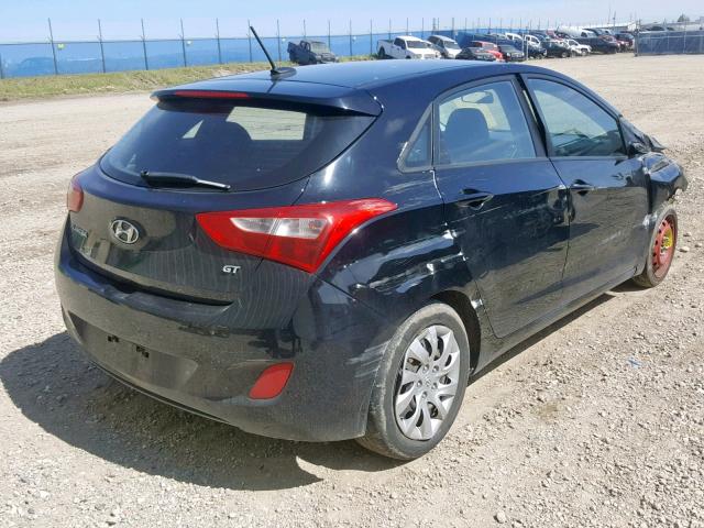 KMHD25LH7FU236006 - 2015 HYUNDAI ELANTRA GT BLACK photo 4