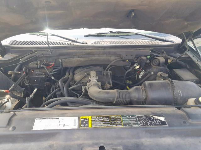 1FTZX17221NB75600 - 2001 FORD F150 GREEN photo 7