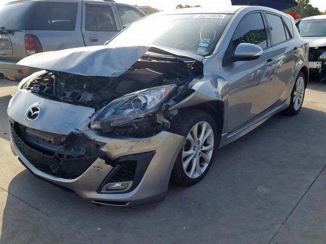 JM1BL1H53A1187526 - 2010 MAZDA 3 S SILVER photo 2