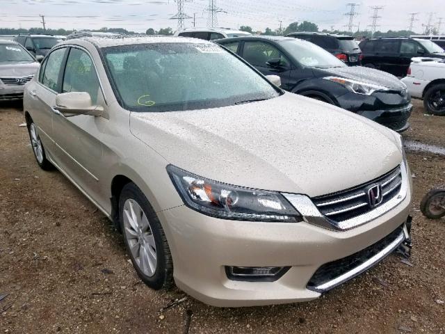 1HGCR2F84DA143563 - 2013 HONDA ACCORD EXL BEIGE photo 1