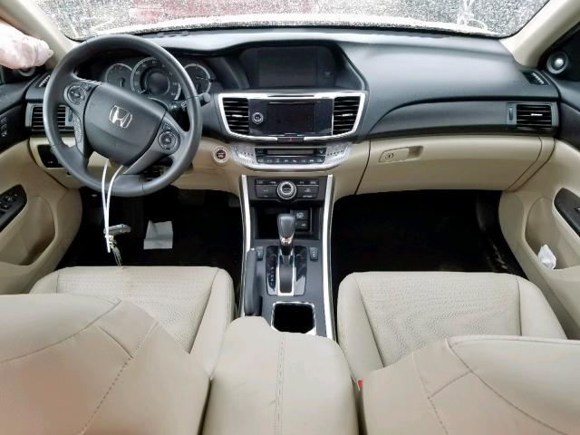 1HGCR2F84DA143563 - 2013 HONDA ACCORD EXL BEIGE photo 10