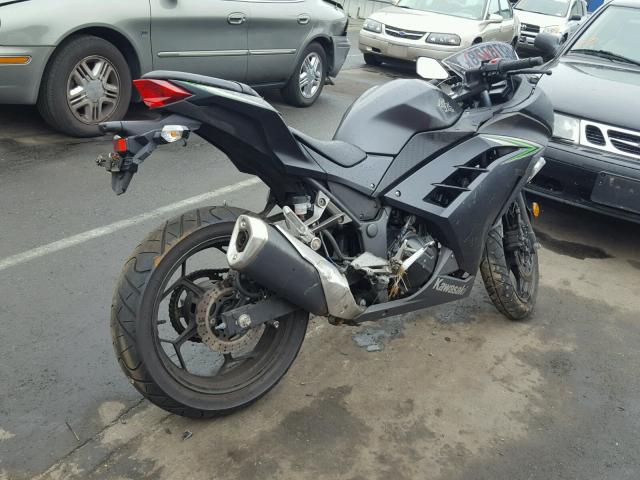 JKAEX8A1XGDA26032 - 2016 KAWASAKI EX300 A GRAY photo 4