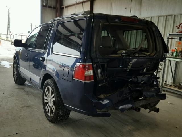 5LMFU28538LJ12840 - 2008 LINCOLN NAVIGATOR 蓝色 照片 3