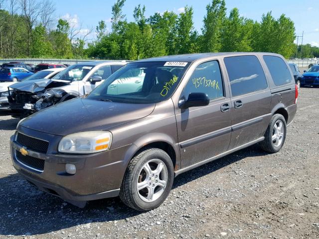 1GNDV23138D134466 - 2008 CHEVROLET UPLANDER L BROWN photo 2