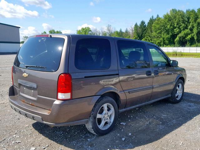 1GNDV23138D134466 - 2008 CHEVROLET UPLANDER L BROWN photo 4