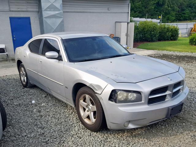 2B3CA3CV2AH187520 - 2010 DODGE CHARGER SX SILVER photo 1