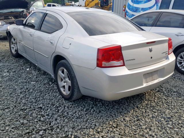 2B3CA3CV2AH187520 - 2010 DODGE CHARGER SX SILVER photo 3