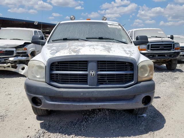 3D7KR28T49G562121 - 2009 DODGE RAM 2500 WHITE photo 9