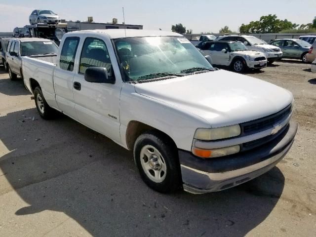 2GCEC19V111136497 - 2001 CHEVROLET SILVERADO WHITE photo 1