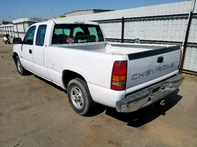 2GCEC19V111136497 - 2001 CHEVROLET SILVERADO WHITE photo 3