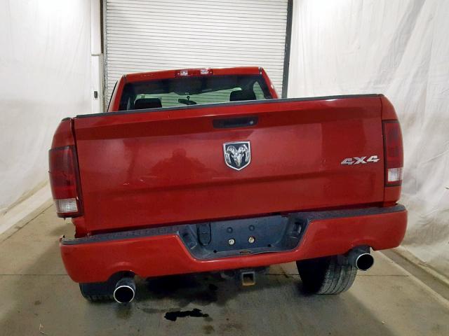 3C6JD7AT9CG263038 - 2012 DODGE RAM 1500 S RED photo 6