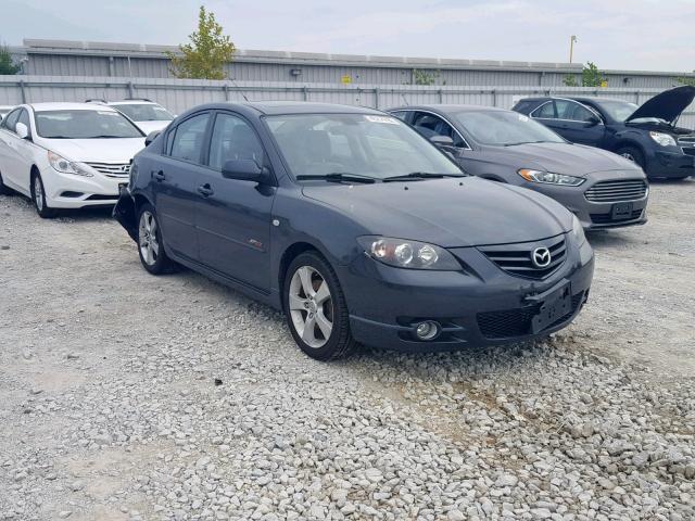 JM1BK323551265929 - 2005 MAZDA 3 S GRAY photo 1