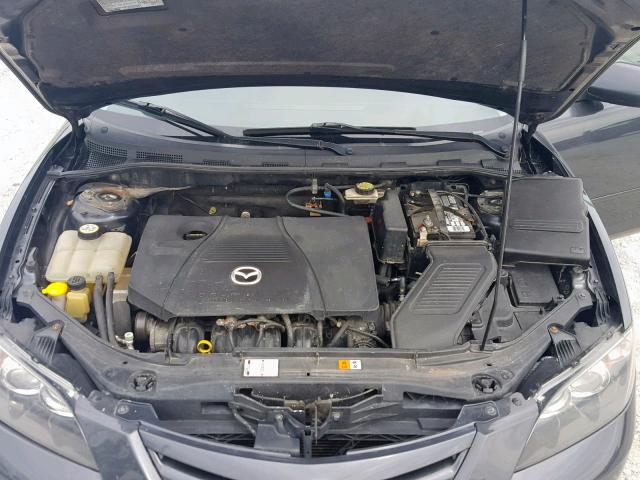 JM1BK323551265929 - 2005 MAZDA 3 S GRAY photo 7