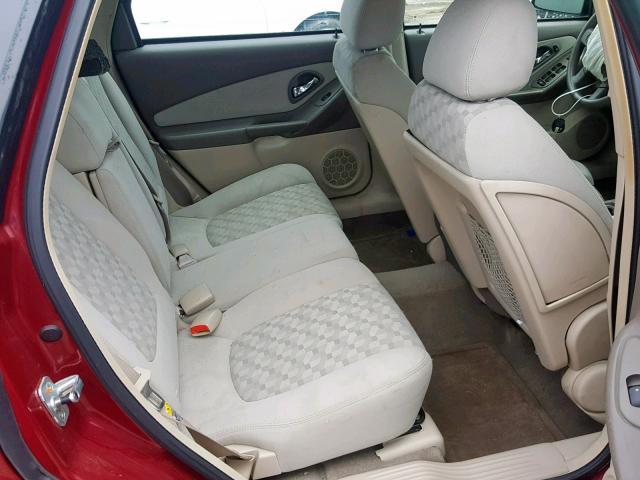 1G1ZT64835F100981 - 2005 CHEVROLET MALIBU MAX 栗色 照片 6