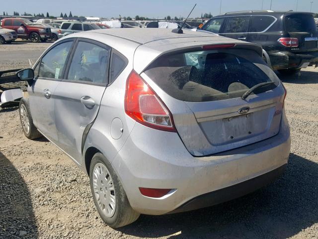 3FADP4TJ4EM212547 - 2014 FORD FIESTA S SILVER photo 3