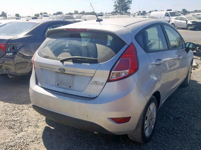 3FADP4TJ4EM212547 - 2014 FORD FIESTA S SILVER photo 4