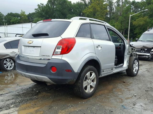 3GNAL2EK1ES509281 - 2014 CHEVROLET CAPTIVA LS 银色 照片 4