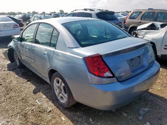 1G8AL52F53Z152912 - 2003 SATURN ION LEVEL BLUE photo 3
