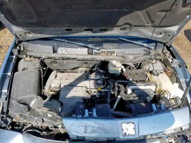 1G8AL52F53Z152912 - 2003 SATURN ION LEVEL BLUE photo 7
