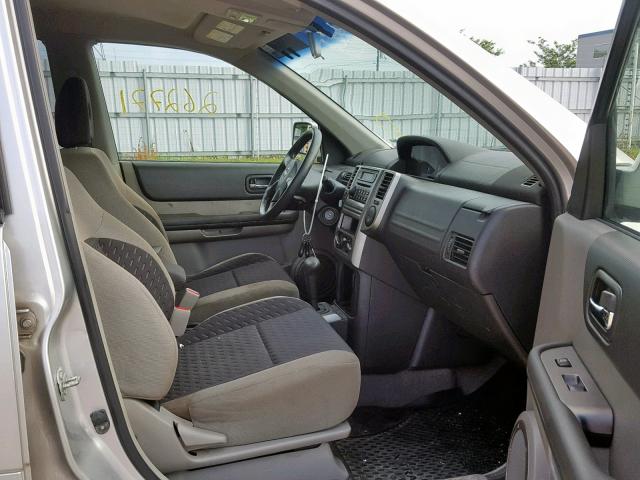 JN8BT08V16W209760 - 2006 NISSAN X-TRAIL XE SILVER photo 5