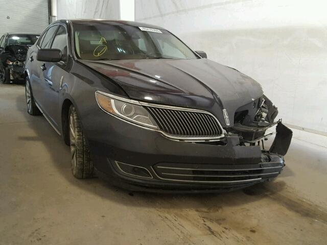 1LNHL9EK3EG608856 - 2014 LINCOLN MKS BLACK photo 1