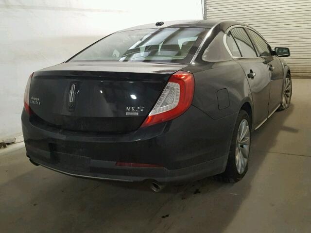 1LNHL9EK3EG608856 - 2014 LINCOLN MKS BLACK photo 4