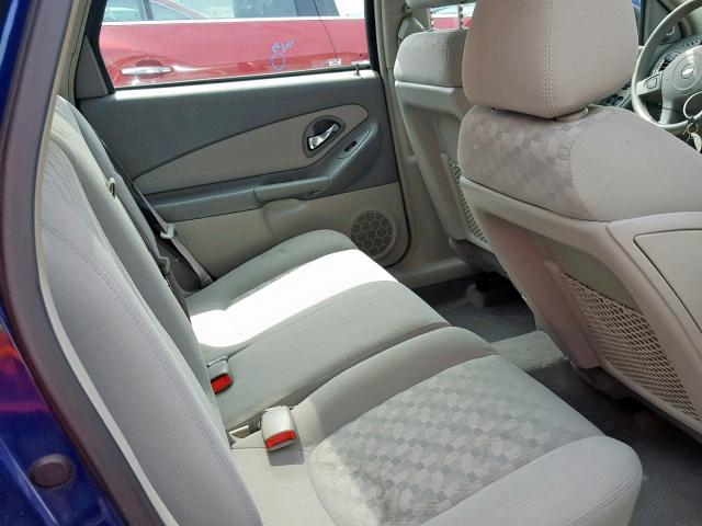 1G1ZT64835F325921 - 2005 CHEVROLET MALIBU MAX 蓝色 照片 6