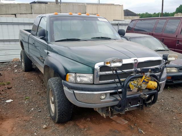 1B7KF23Z3YJ160313 - 2000 DODGE RAM 2500 GREEN photo 1