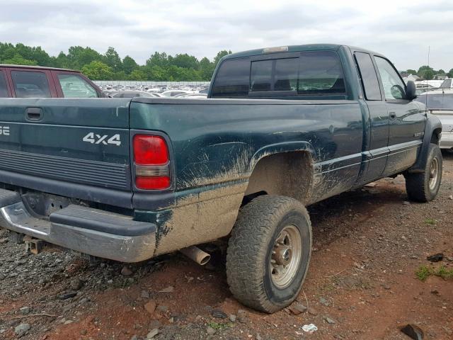 1B7KF23Z3YJ160313 - 2000 DODGE RAM 2500 GREEN photo 4