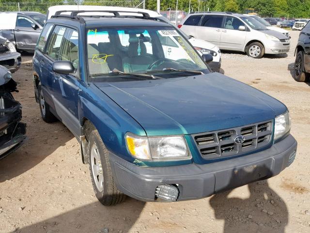 JF1SF6353YH715469 - 2000 SUBARU FORESTER L GREEN photo 9