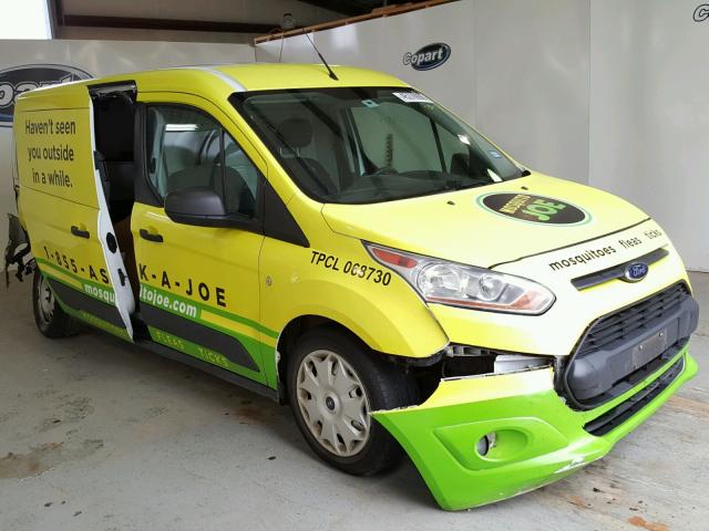 NM0LS7F72E1149058 - 2014 FORD TRANSIT CO YELLOW photo 1