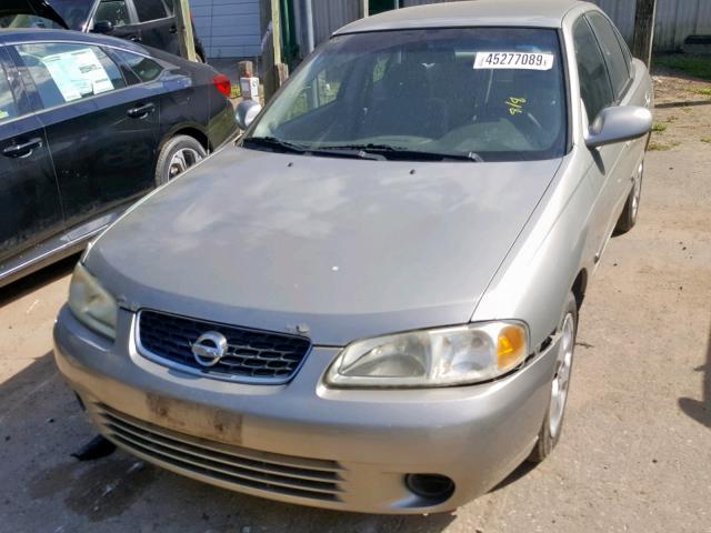 3N1CB51D33L776235 - 2003 NISSAN SENTRA XE TAN photo 9