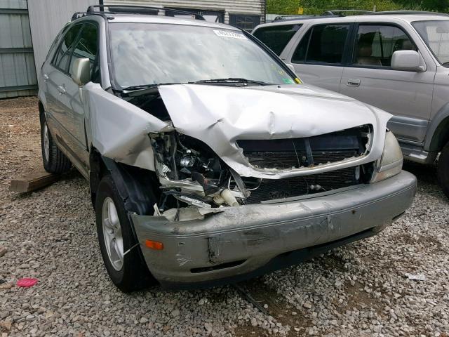 JT6HF10U4X0046958 - 1999 LEXUS RX 300 SILVER photo 9