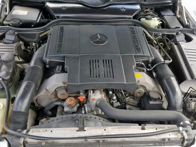 WDBFA67F7WF169652 - 1998 MERCEDES-BENZ SL 500 SILVER photo 7