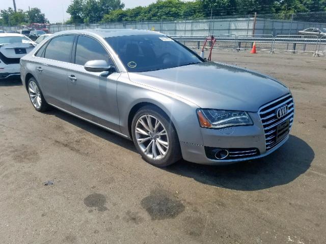 WAURVAFD6CN017222 - 2012 AUDI A8 L QUATT GRAY photo 1