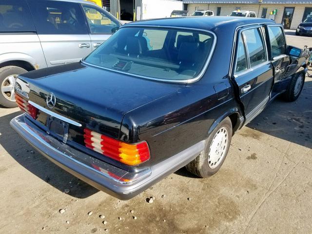 WDBCA39E5MA586039 - 1991 MERCEDES-BENZ 560 SEL BLACK photo 4