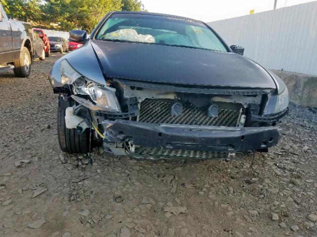 1HGCS2B84AA004006 - 2010 HONDA ACCORD EXL GRAY photo 9