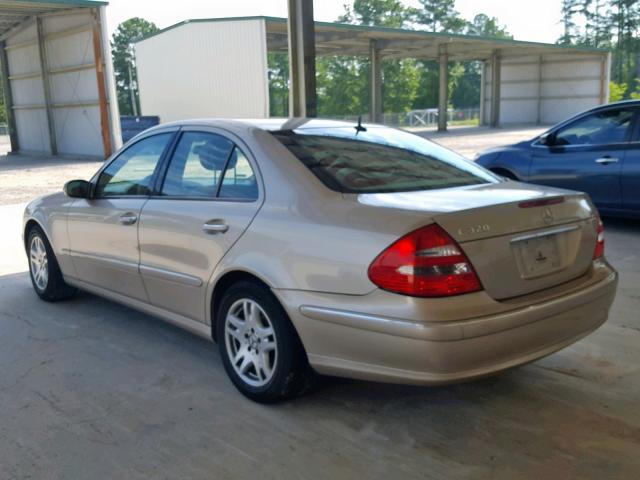 WDBUF65J25A639534 - 2005 MERCEDES-BENZ E 320 GOLD photo 3