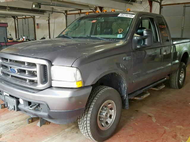 1FTSX31F63EA98239 - 2003 FORD F350 SRW S GRAY photo 2