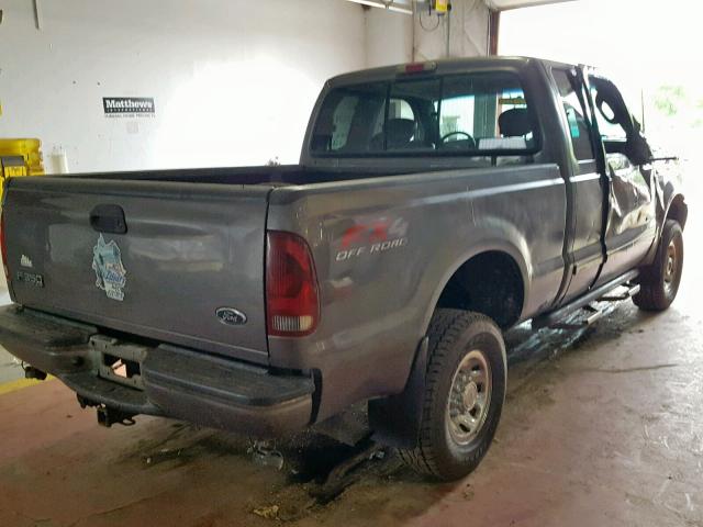 1FTSX31F63EA98239 - 2003 FORD F350 SRW S GRAY photo 4