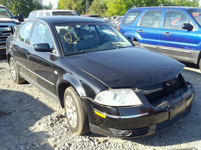 WVWPD63BX2P440594 - 2002 VOLKSWAGEN PASSAT GLS BLACK photo 1