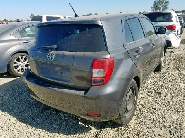 JTKKU4B42AJ051377 - 2010 TOYOTA SCION XD GRAY photo 4