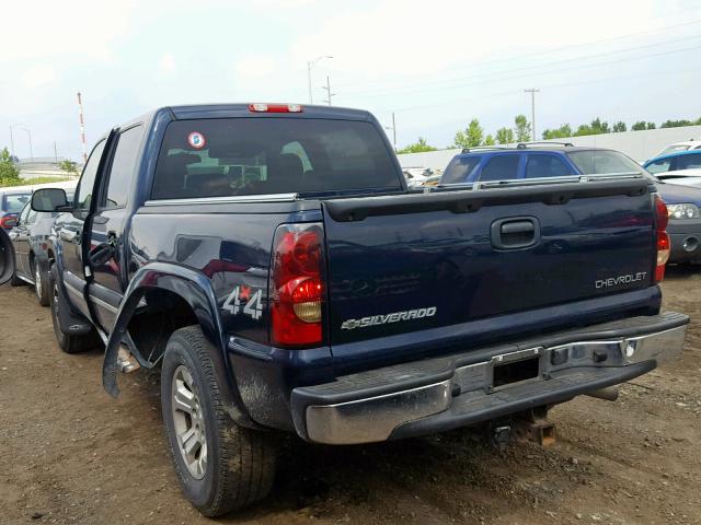 2GCEK13T951115302 - 2005 CHEVROLET SILVERADO BLUE photo 3