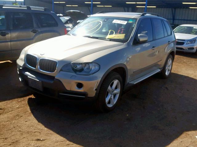 5UXFE43518L003699 - 2008 BMW X5 3.0I GOLD photo 2