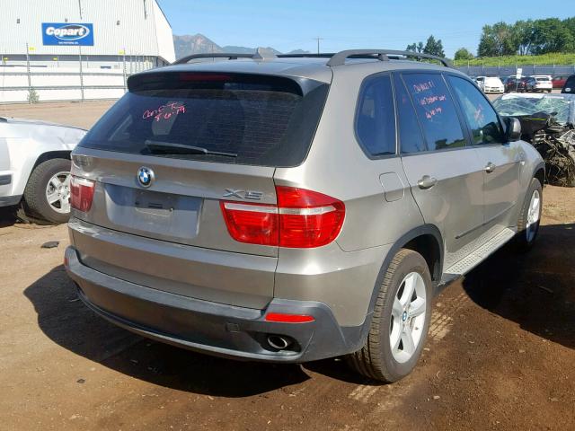 5UXFE43518L003699 - 2008 BMW X5 3.0I GOLD photo 4